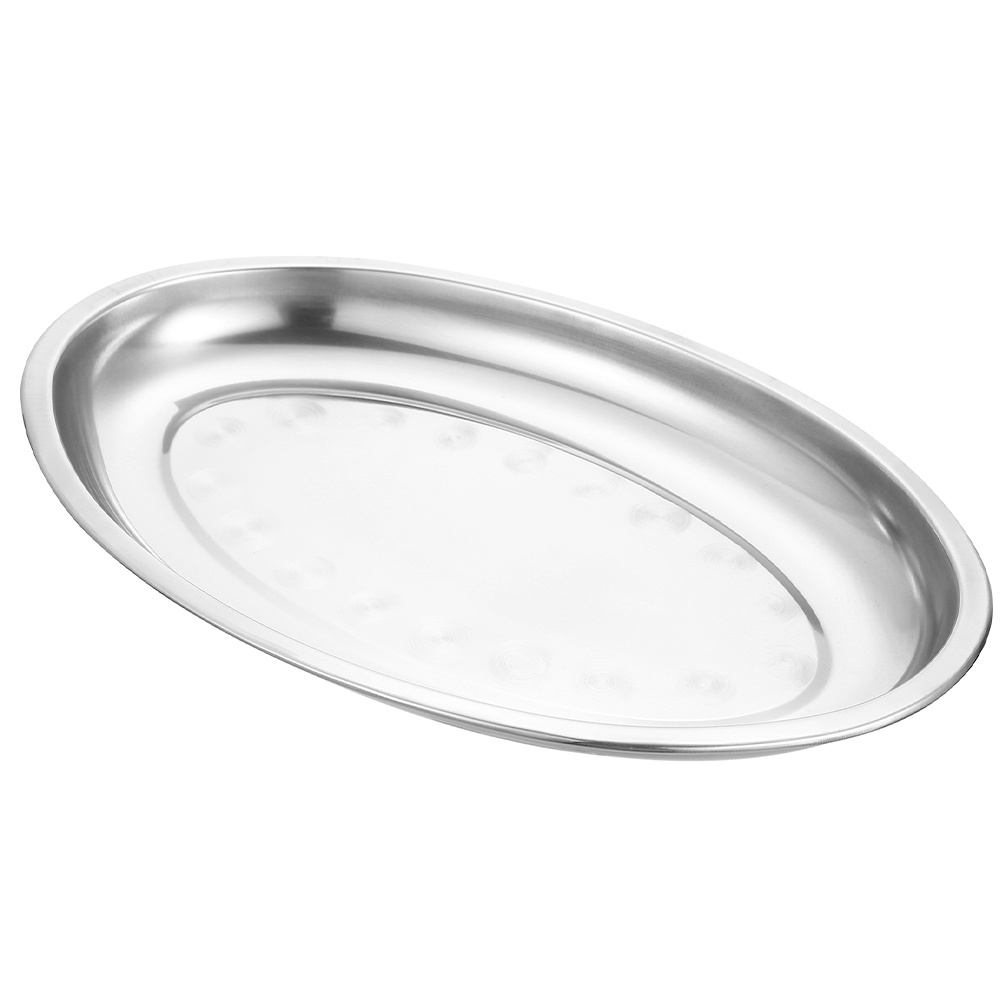 Travertine Tray Oval - Prato de jantar oval, bandeja de