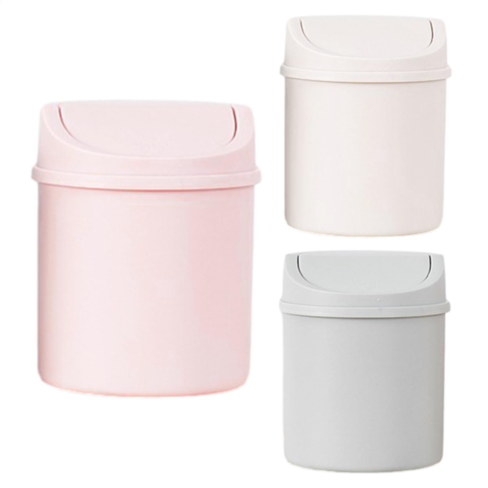 Interior Design Your Home - Lixeira Mini de Mesa com Tampa,