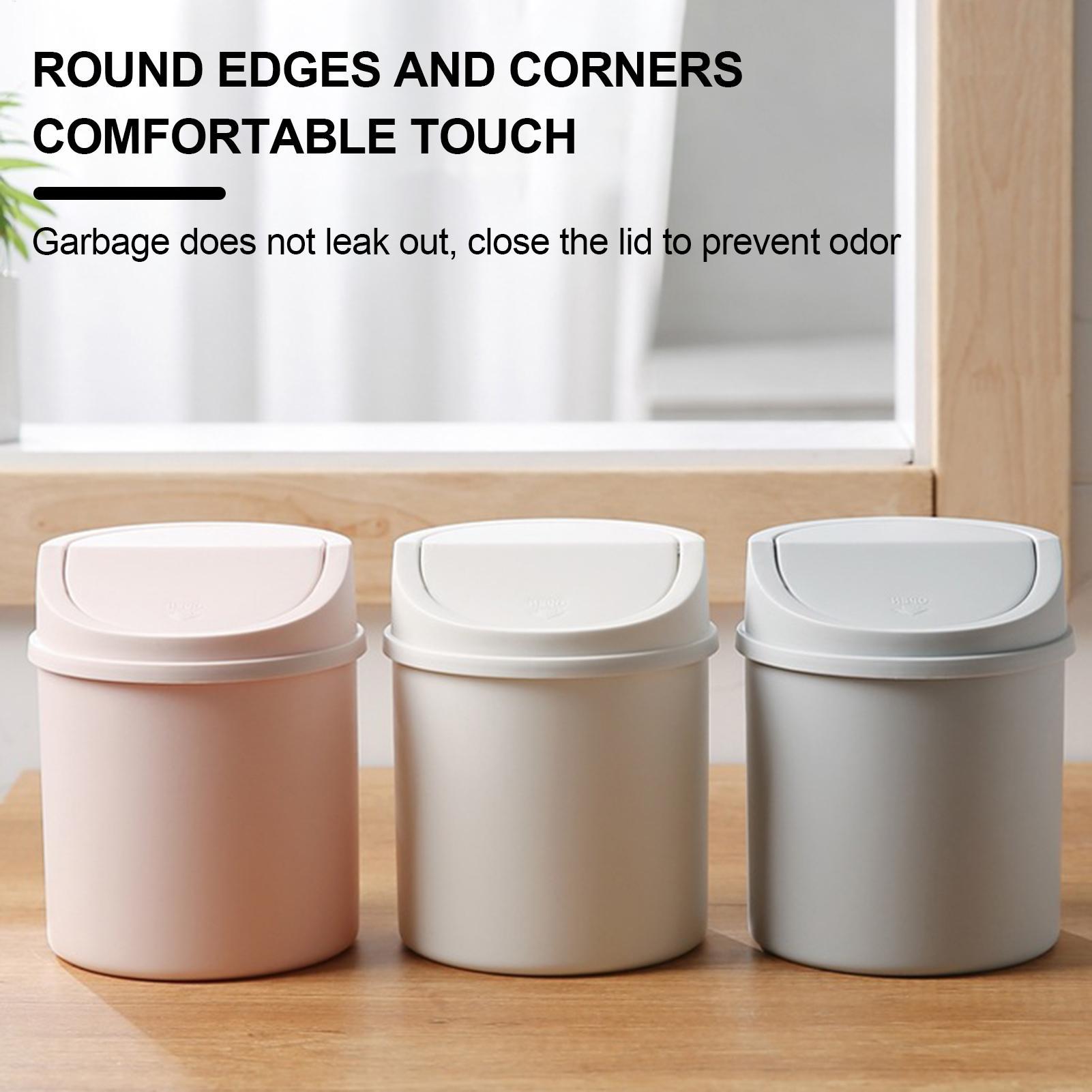 Interior Design Your Home - Mini Lixeira para Mesa com Tampa