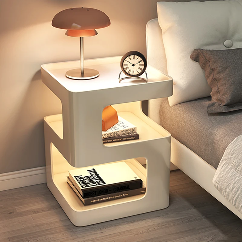 Interior Design Your Home - Mesa de cabeceira moderna e simples,