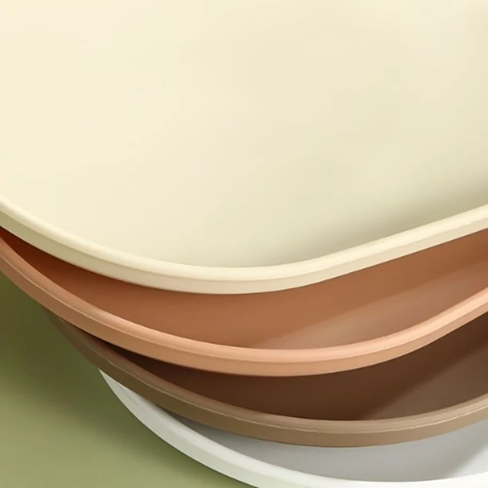 1 pçs durável empilhável placa - Travertine Tray Oval avaliação e preço