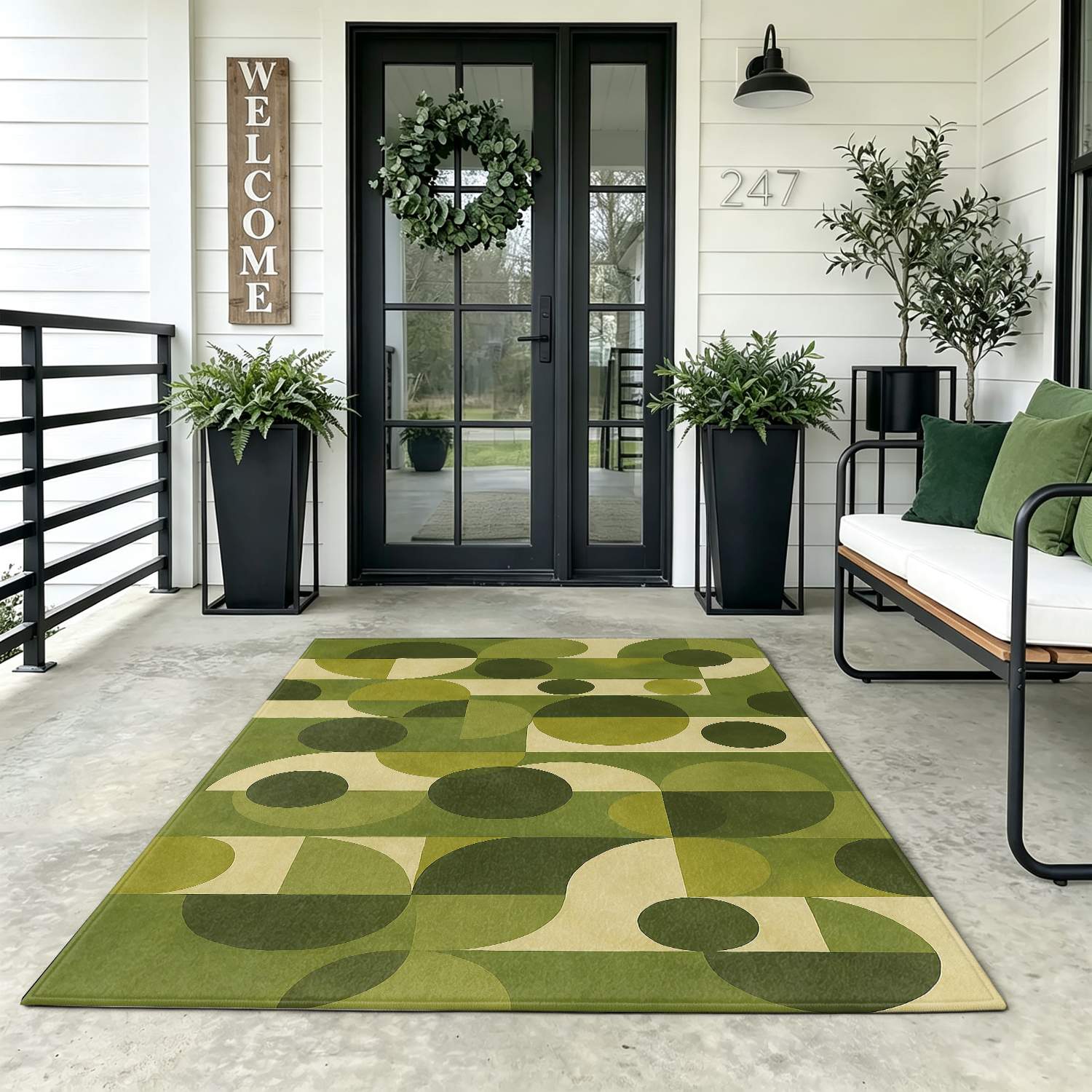 1 unidade de tapete com estamp - Interior Design Instagram avaliação e preço