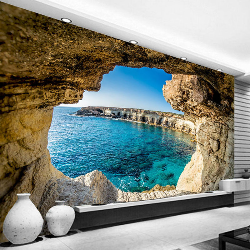 Modern 3D Nature Mural para Sa - Interior Design Of House avaliação e preço
