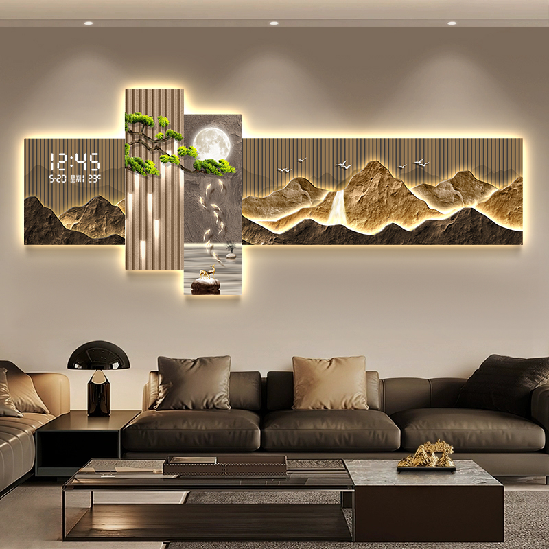 Sala de estar quarto relógios  - Interior Design Vintage Modern avaliação e preço