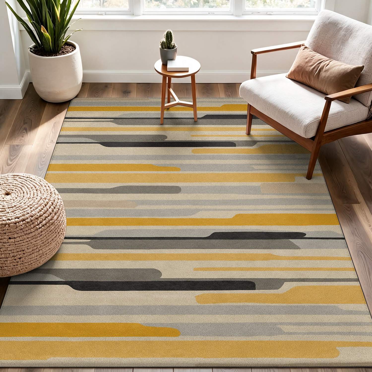 1 unidade de tapete geométrico - Interior Design Instagram avaliação e preço