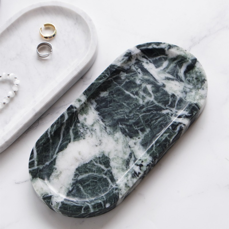 Bandeja Oval de Mármore Traver - Travertine Tray Oval avaliação e preço