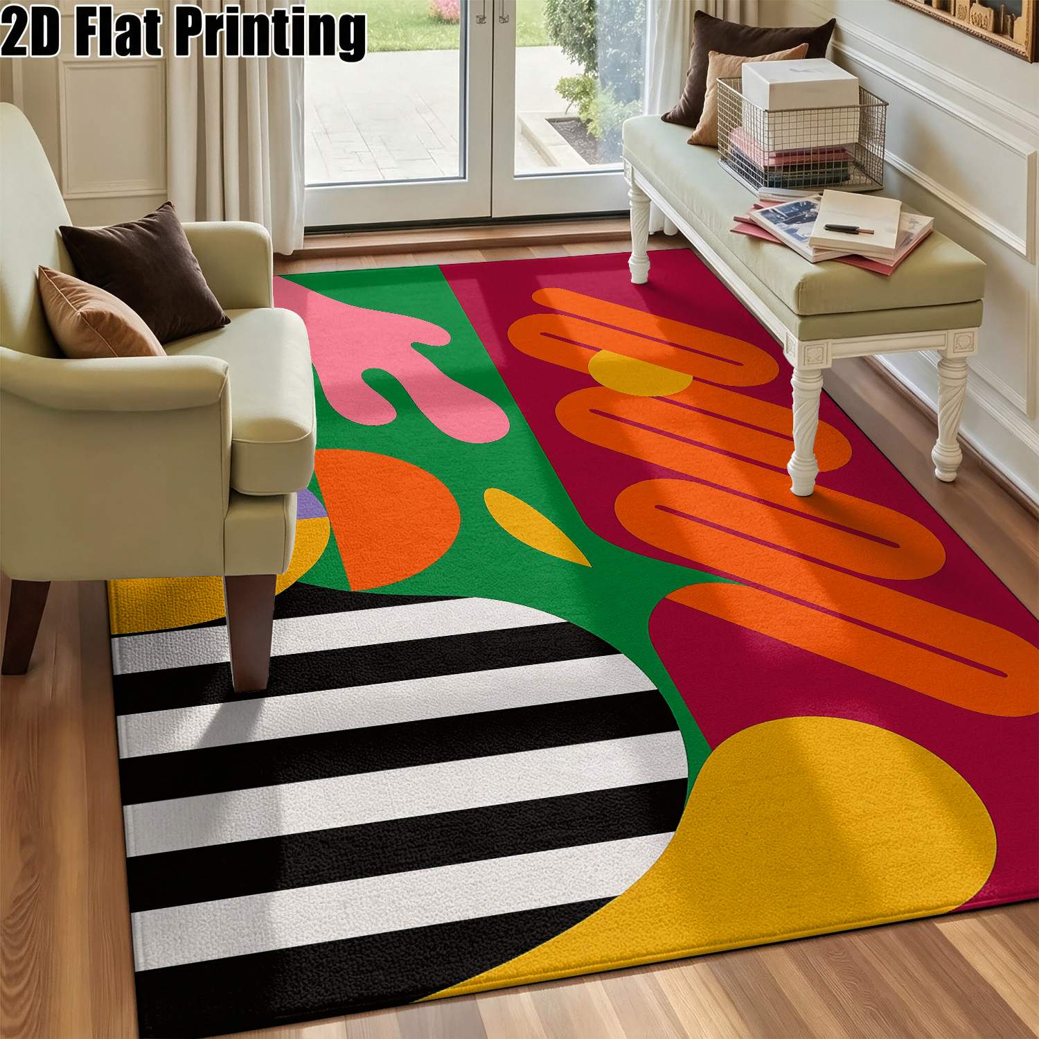 1 tapete estampado em 2D: padr - Interior Design Instagram avaliação e preço