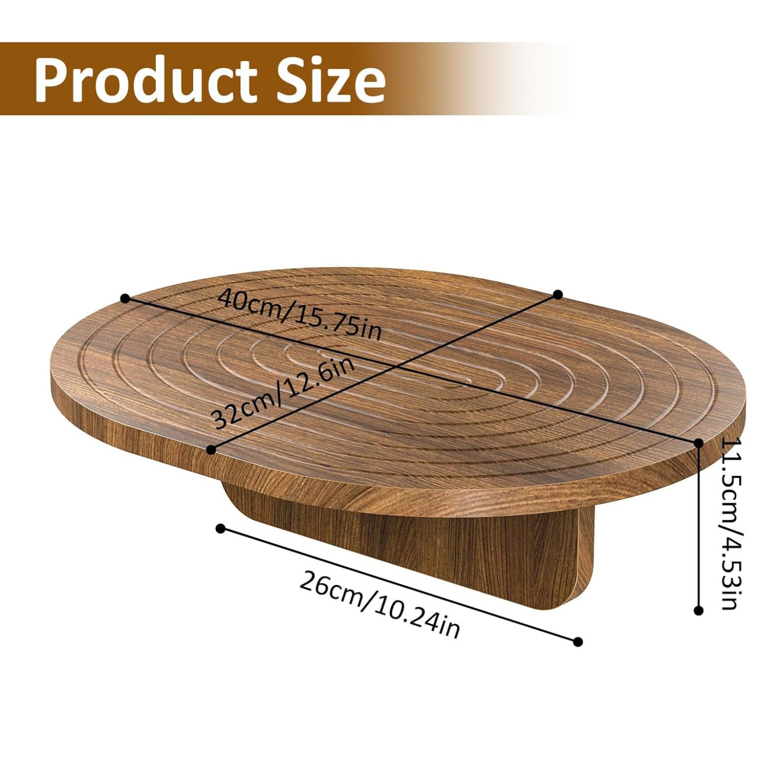 Bandeja de Sofá de Madeira, Me - Travertine Tray Oval avaliação e preço