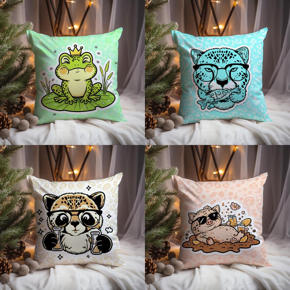 Capa de Almofada de Animal Est - Interior Design Um avaliação e preço